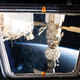 The Nauka and Prichal modules and the Soyuz MS-21 crew ship.